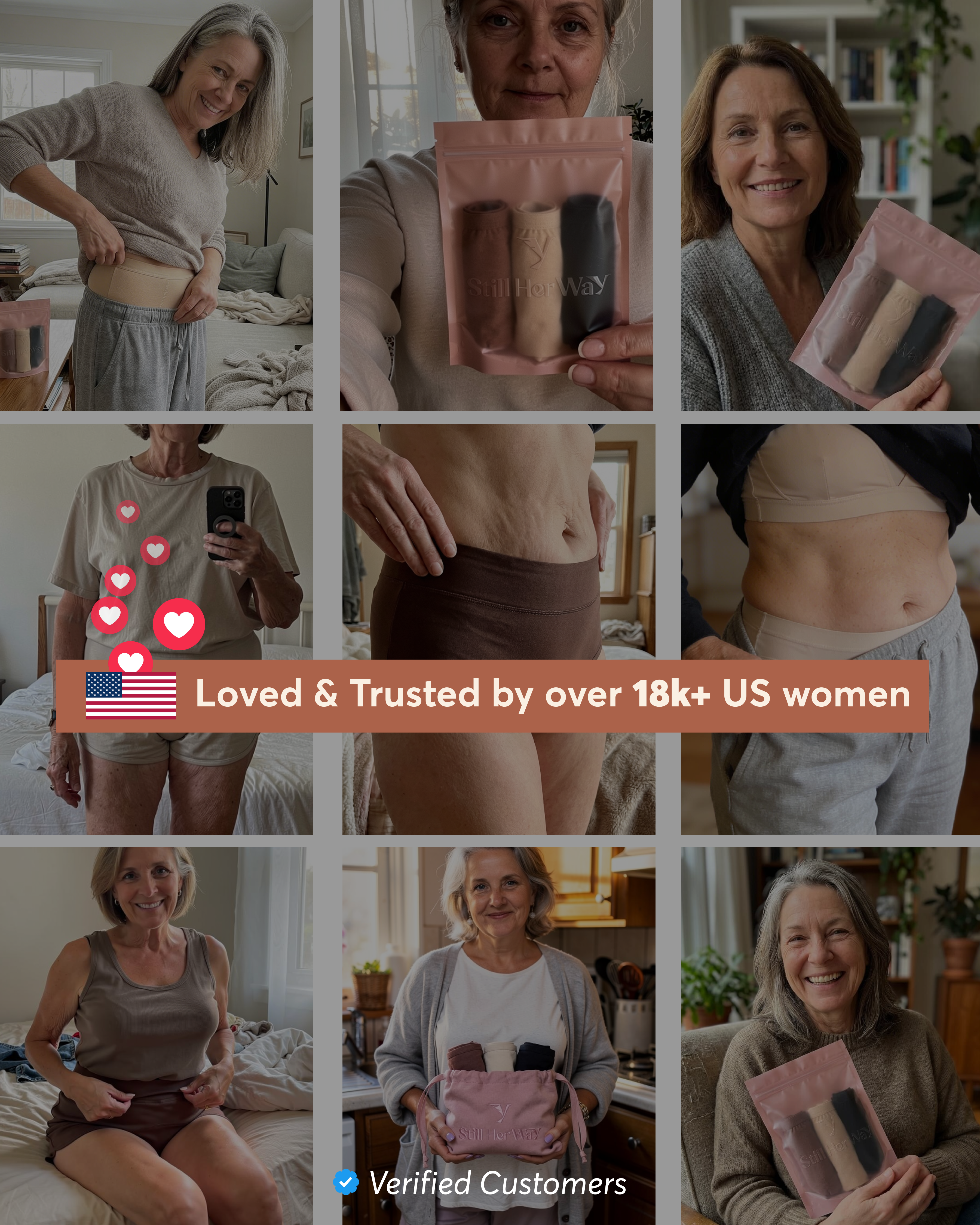 Still Her Everyday™ Comfort Bamboo Cotton Leakproof Underwear (5-pack)