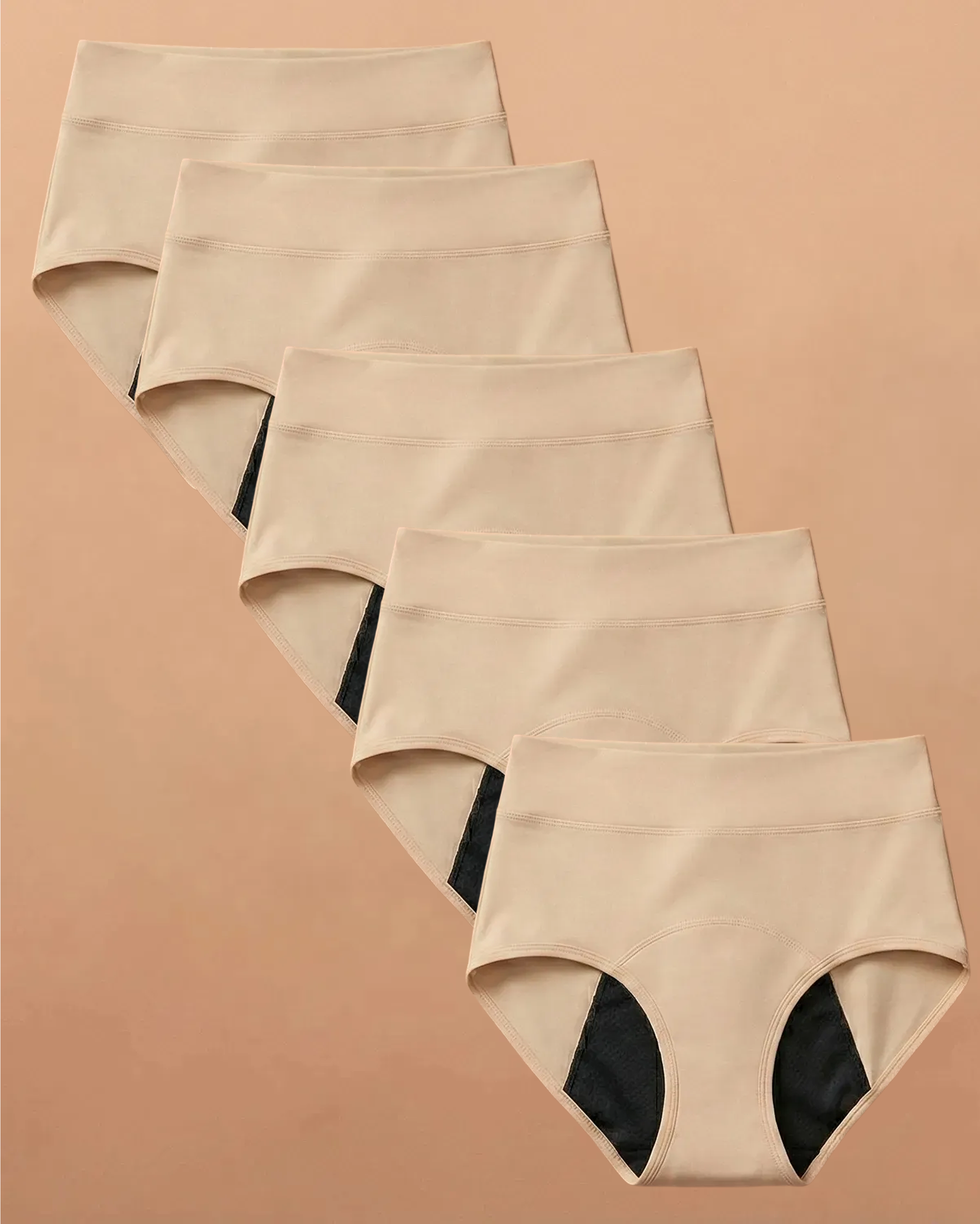 Still Her Motion™ ActiveFlex Performance Leakproof Underwear (5-pack)